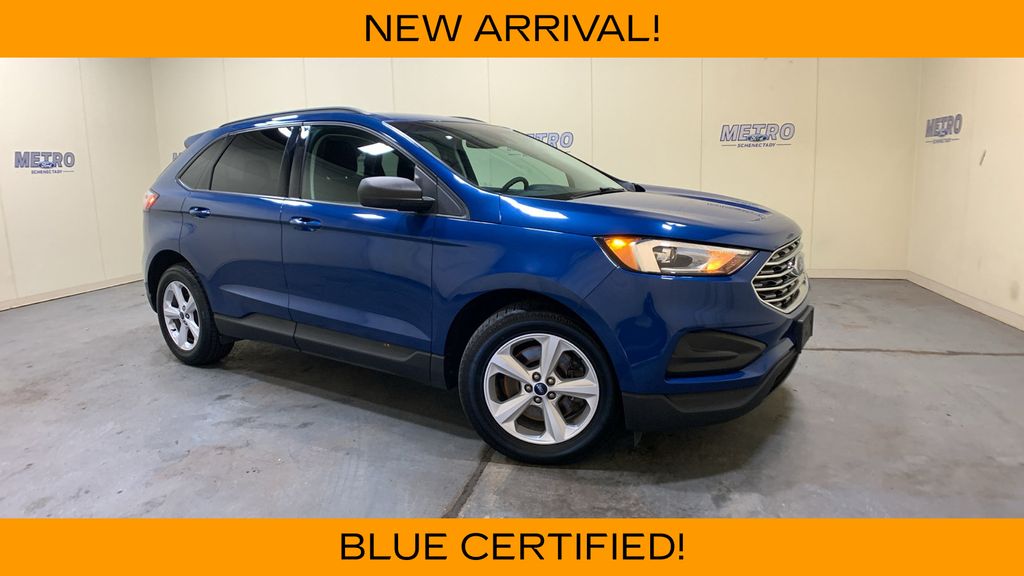 Blue Metallic 2020 Ford Edge SUV / Crossover All-Wheel Drive 8-Speed Automatic