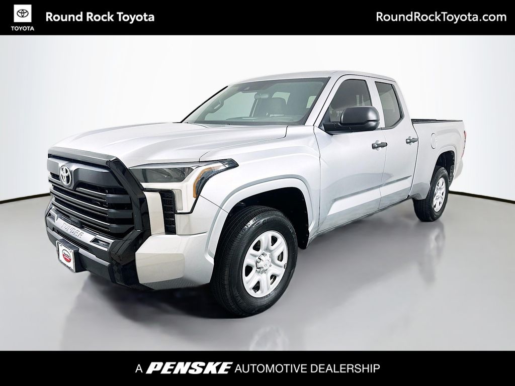 Celestial Silver Metallic 2025 Toyota Tundra Pickup Truck Four-Wheel Drive Automatic