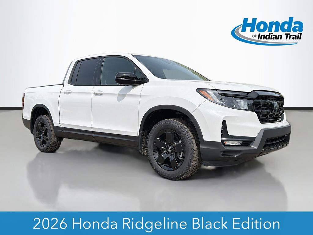 2026 Honda Ridgeline Black Edition AWD Pickup Truck All-Wheel Drive 9-Speed Automatic