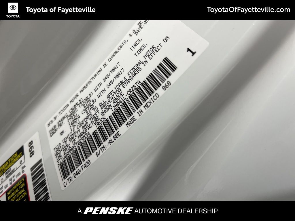 2025 Toyota Tacoma SR 19