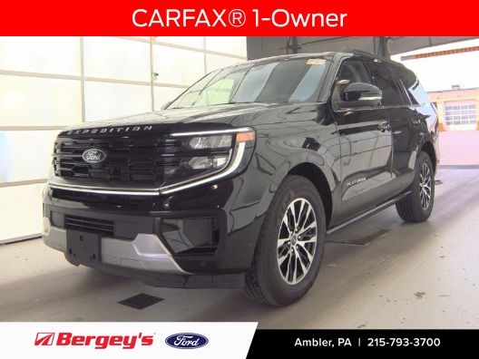 Black Metallic 2025 Ford Expedition Platinum 4WD SUV / Crossover Four-Wheel Drive Automatic