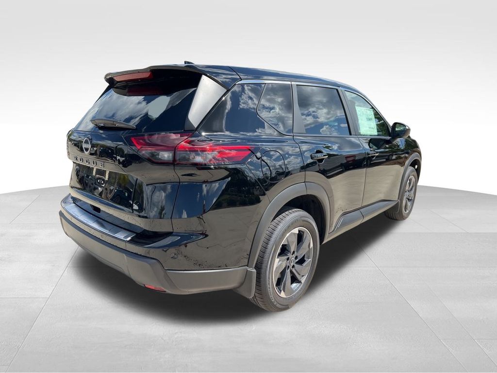 2025 Super Black Nissan Rogue SV FWD SUV