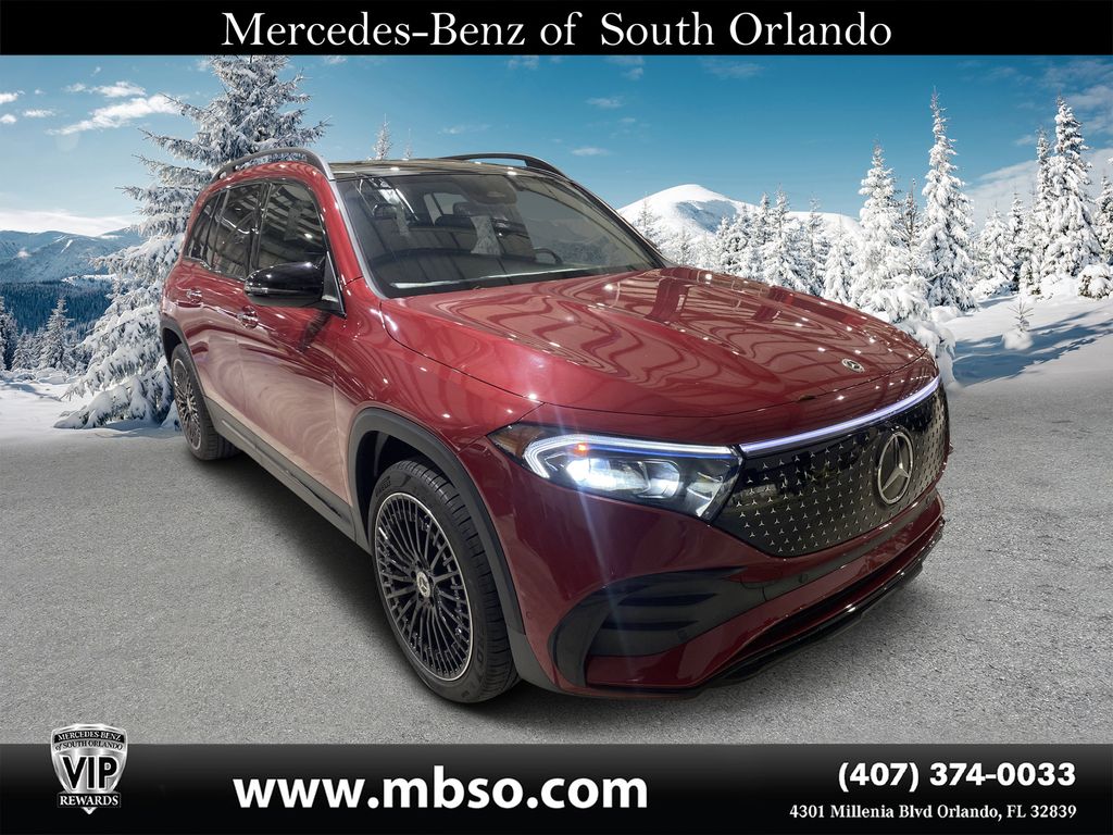 MANUFAKTUR Patagonia Red Metallic 2024 Mercedes-Benz EQB SUV / Crossover Front-Wheel Drive 1-Speed Automatic