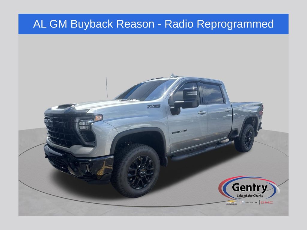 Sterling Gray Metallic 2025 Chevrolet Silverado 2500HD Pickup Truck Four-Wheel Drive Automatic
