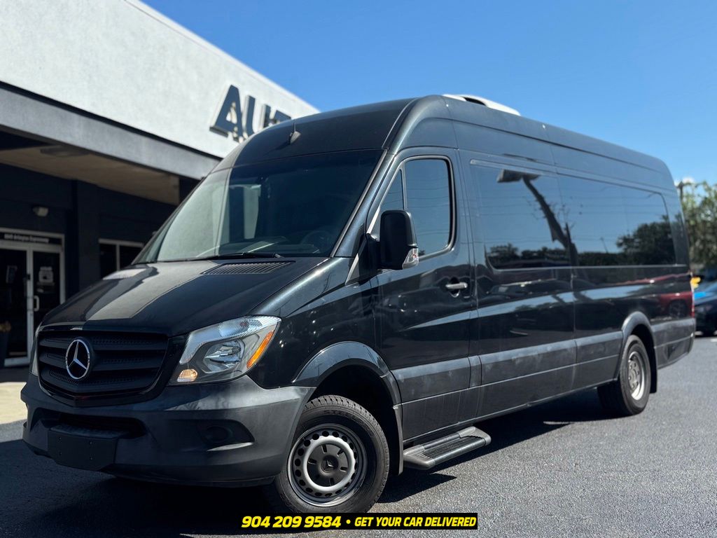 Jet Black 2017 Mercedes-Benz Sprinter Cargo Van 4X2 5-Speed Automatic