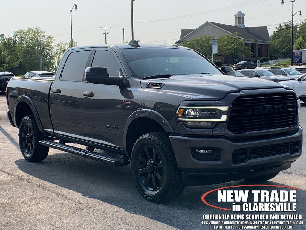 Gray (Granite Crystal Metallic Clearcoat) 2020 RAM 2500 Pickup Truck Four-Wheel Drive 8-Speed Automatic