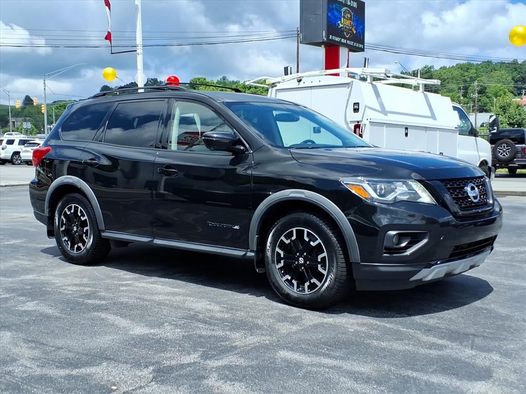 Gray (Magnetic Black Pearl) 2019 Nissan Pathfinder SUV / Crossover Four-Wheel Drive Continuously Variable Transmission