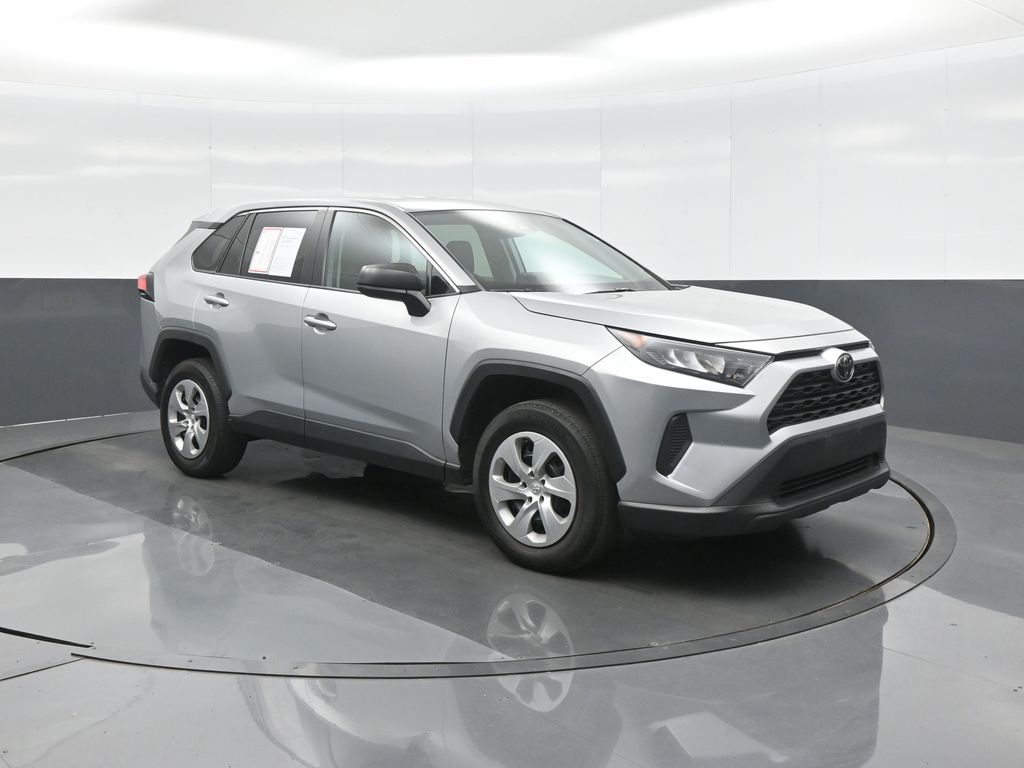 Silver Sky Metallic 2022 Toyota RAV4 LE AWD SUV / Crossover All-Wheel Drive 8-Speed Automatic