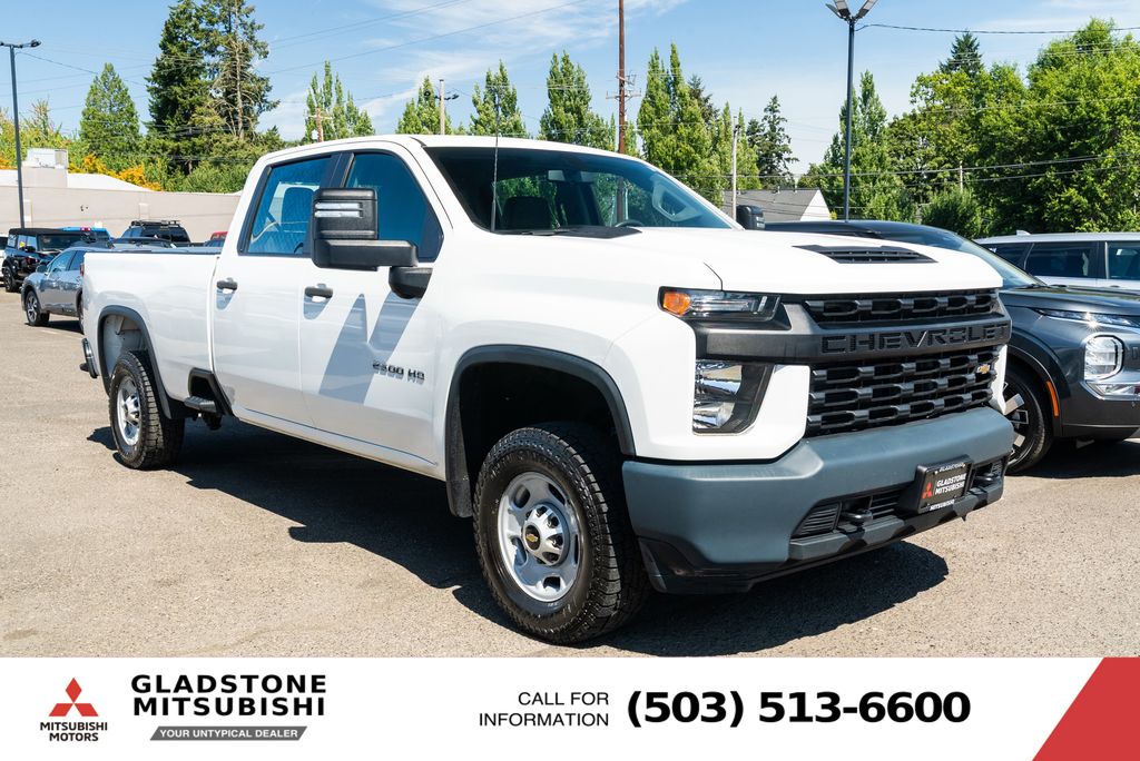 Summit White 2020 Chevrolet Silverado 2500HD Pickup Truck 4X2 Automatic