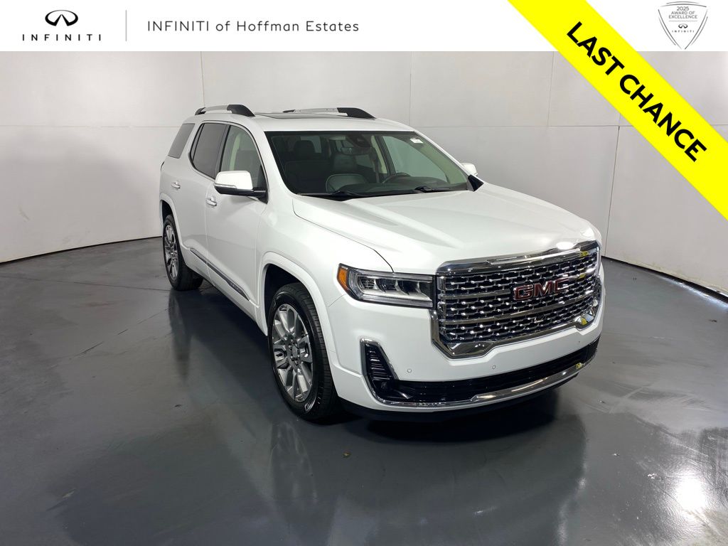 Summit White 2023 GMC Acadia Denali AWD SUV / Crossover Four-Wheel Drive 9-Speed Automatic