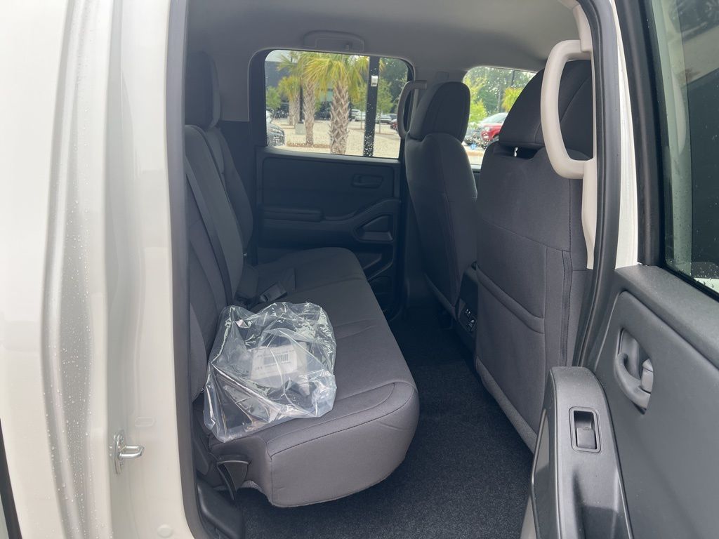 2025 Glacier White Nissan Frontier S RWD Truck