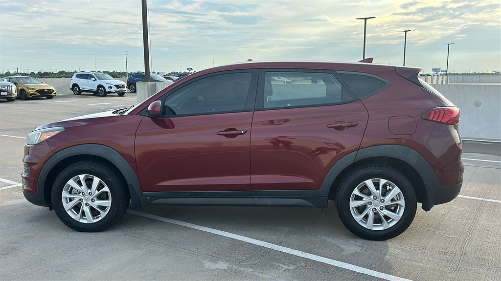 2020 Hyundai Tucson SE Red at DeMontrond Ford