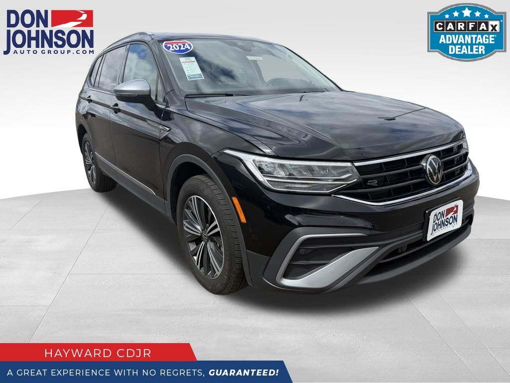 Gray 2024 Volkswagen Tiguan SUV / Crossover All-Wheel Drive 8-Speed Automatic