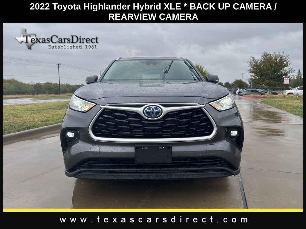 2022 Toyota Highlander Hybrid XLE 3