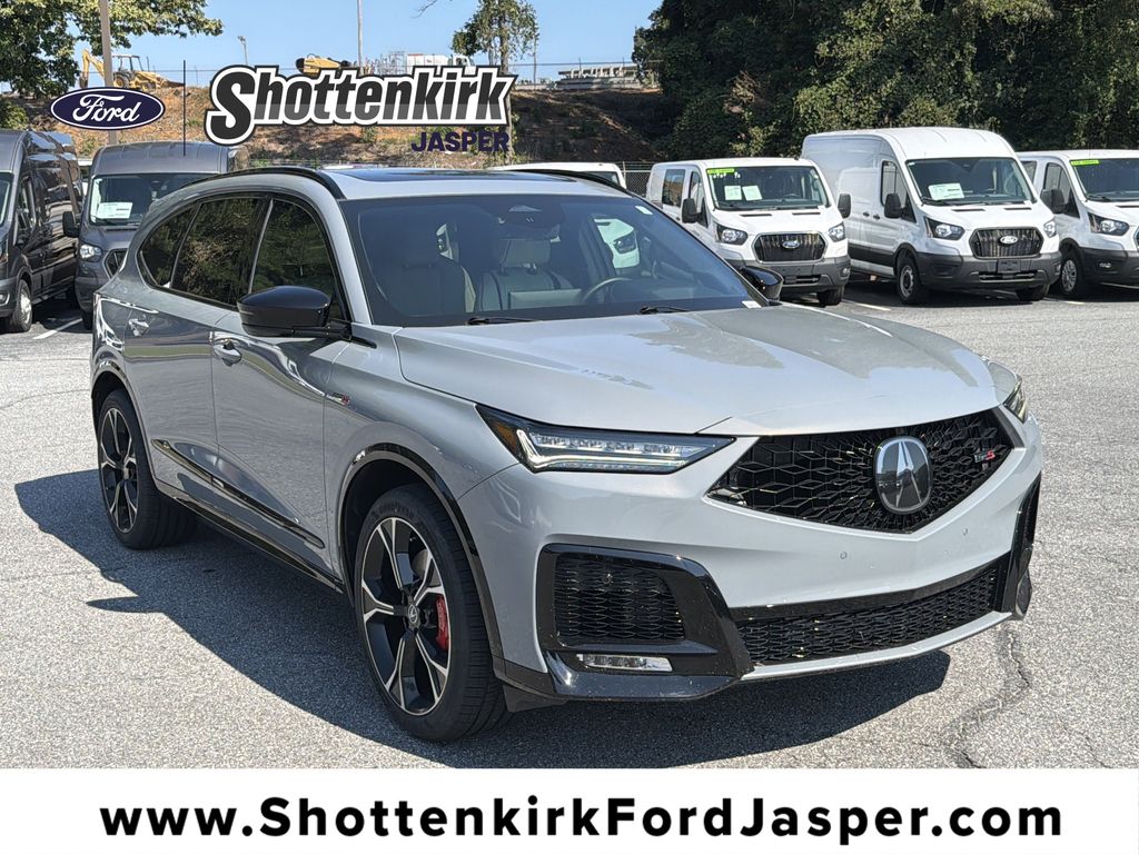 Liquid Carbon Metallic 2025 Acura MDX SUV / Crossover All-Wheel Drive Automatic