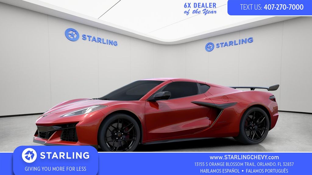 Red Mist Metallic Tintcoat 2027 Chevrolet Corvette Coupe Rear-Wheel Drive 8-Speed Dual Clutch