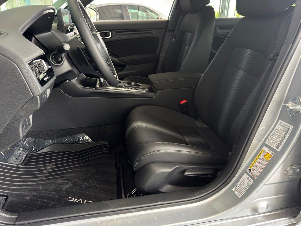 2026 Honda Civic Sport Silver at Classic Honda Galveston
