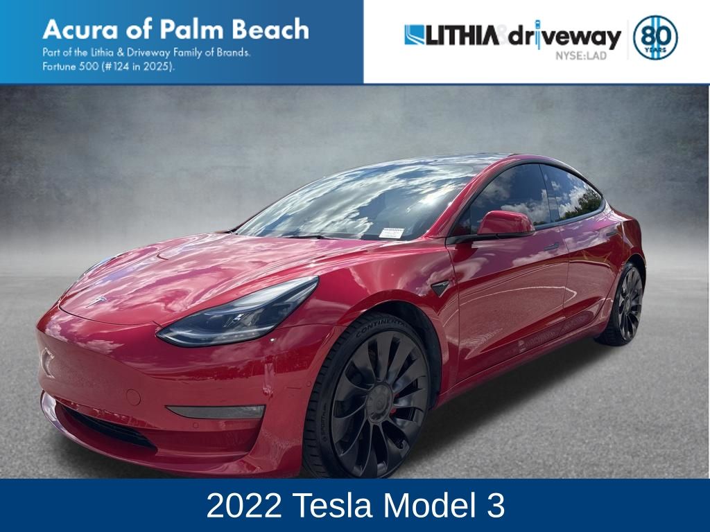 2022 Tesla Model 3 Performance AWD