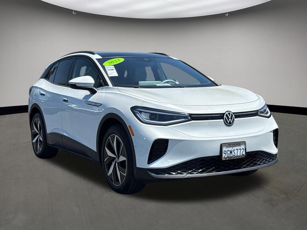 Opal White 2023 Volkswagen ID.4 Pro S RWD SUV / Crossover Rear-Wheel Drive Automatic