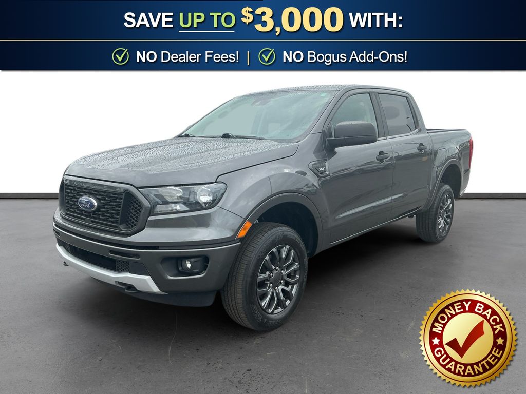 Gray (Magnetic) 2020 Ford Ranger Pickup Truck Four-Wheel Drive Automatic