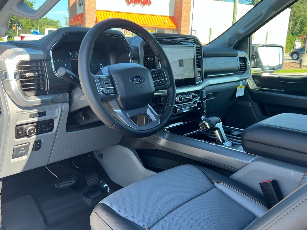 2025 Ford F-150 Lariat White at Davis Toyota of Orangeburg