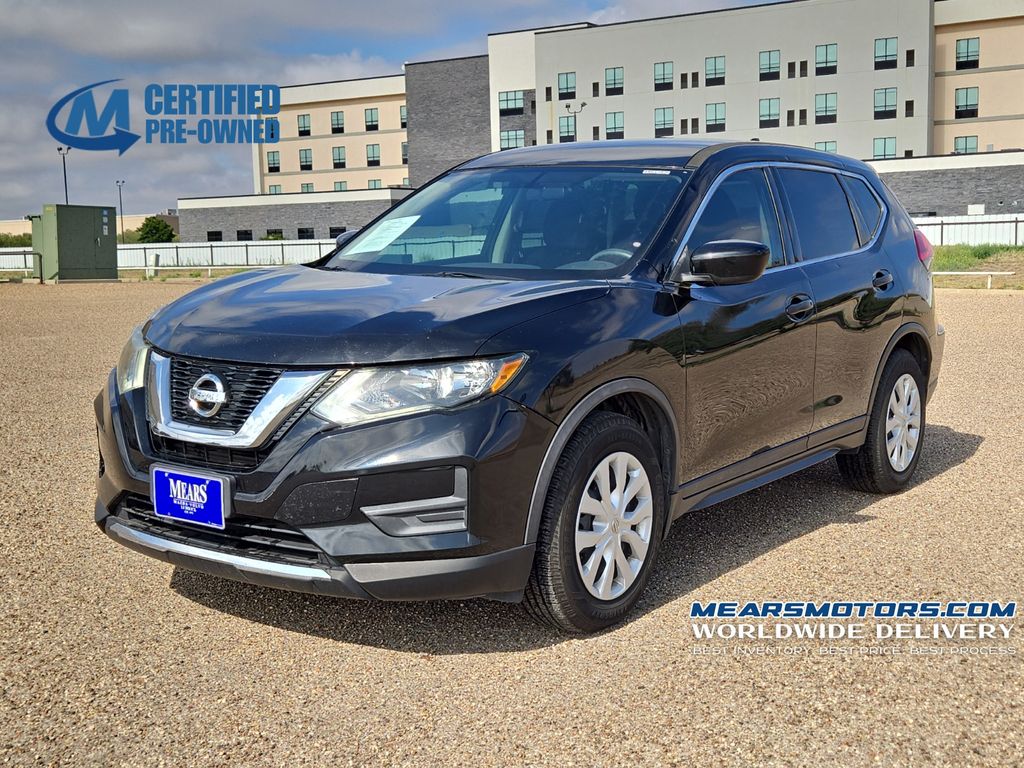 Gray (Magnetic Black) 2017 Nissan Rogue S FWD SUV / Crossover Front-Wheel Drive Continuously Variable Transmission