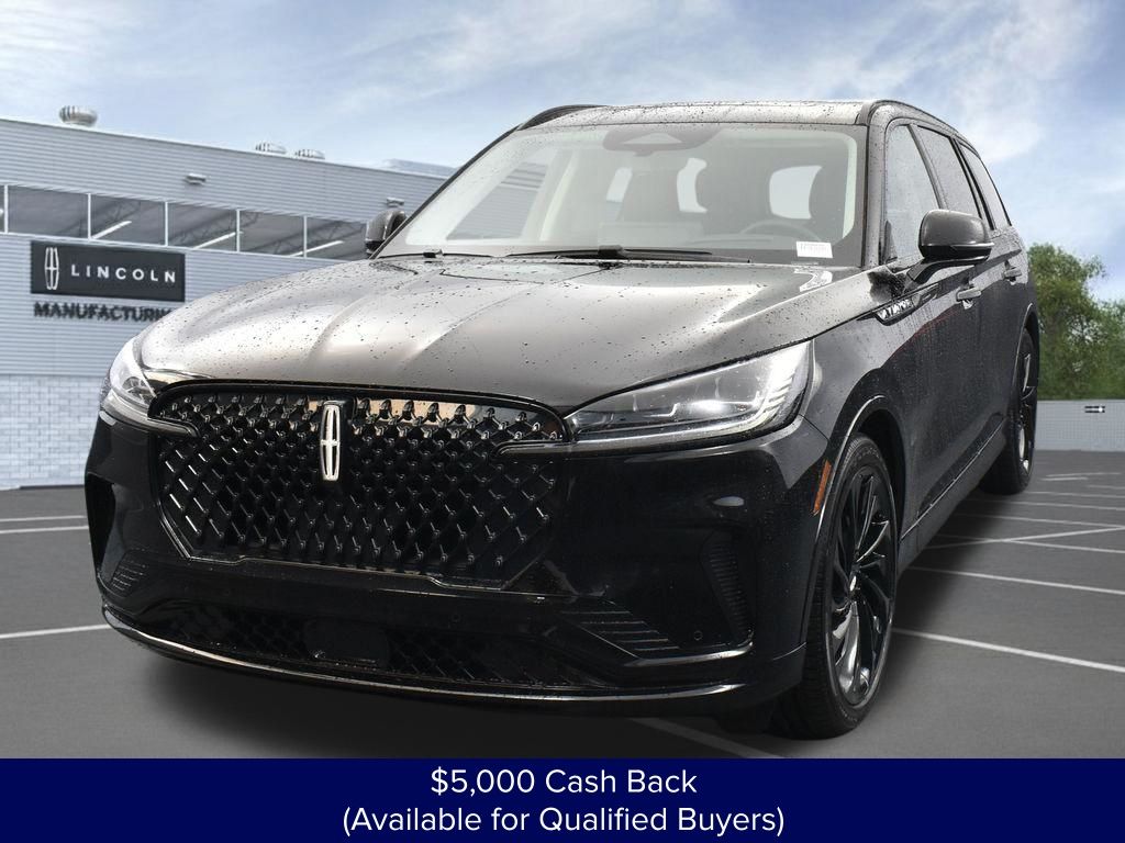 Black Metallic 2026 Lincoln Aviator SUV / Crossover All-Wheel Drive Automatic