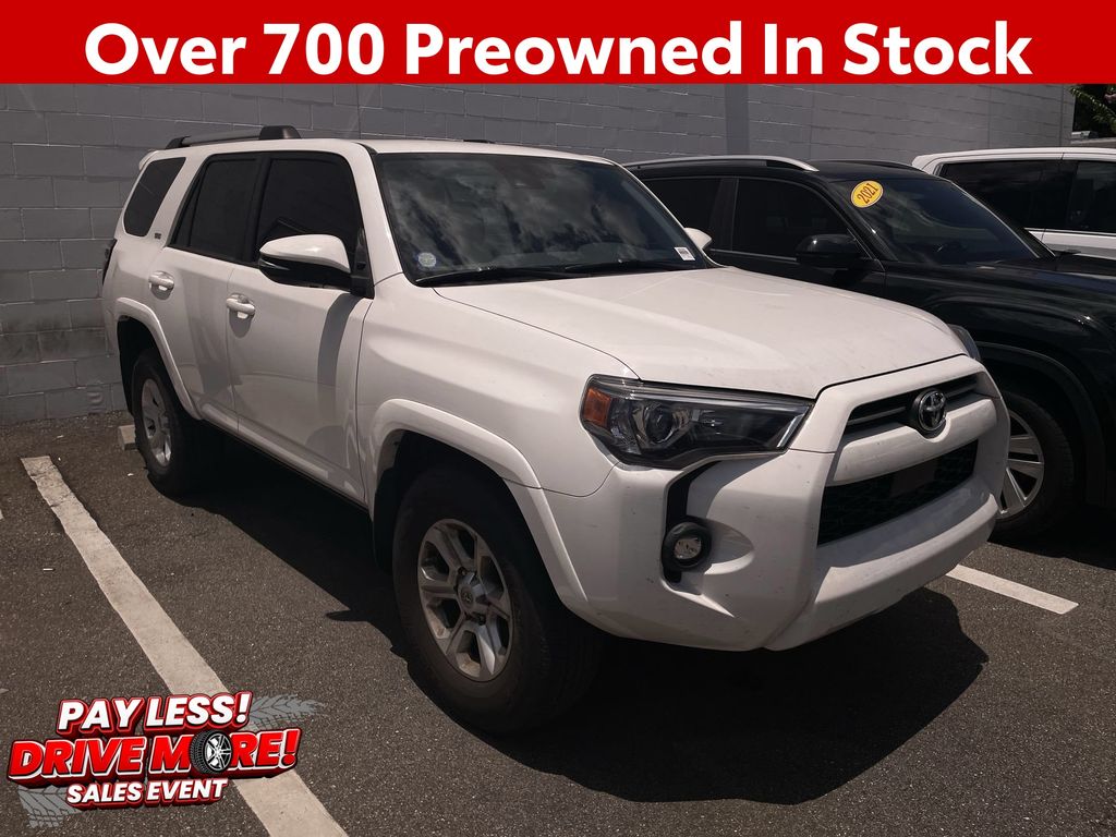 White 2022 Toyota 4Runner SUV / Crossover 4X2 5-Speed Automatic