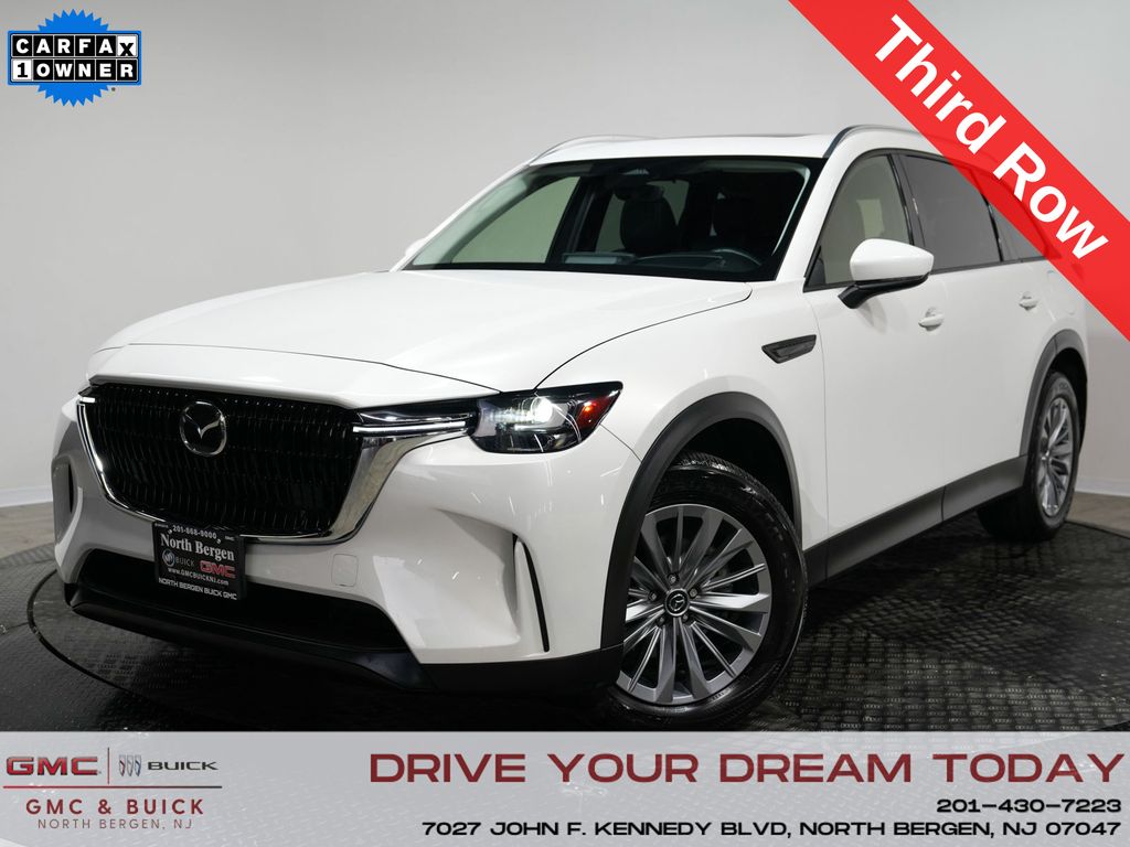 Rhodium White Premium 2024 Mazda CX-90 SUV / Crossover All-Wheel Drive 8-Speed Automatic