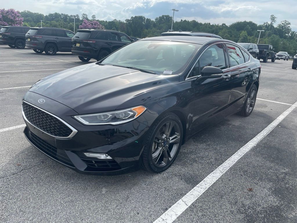 Shadow Black 2017 Ford Fusion Sedan All-Wheel Drive 6-Speed Automatic