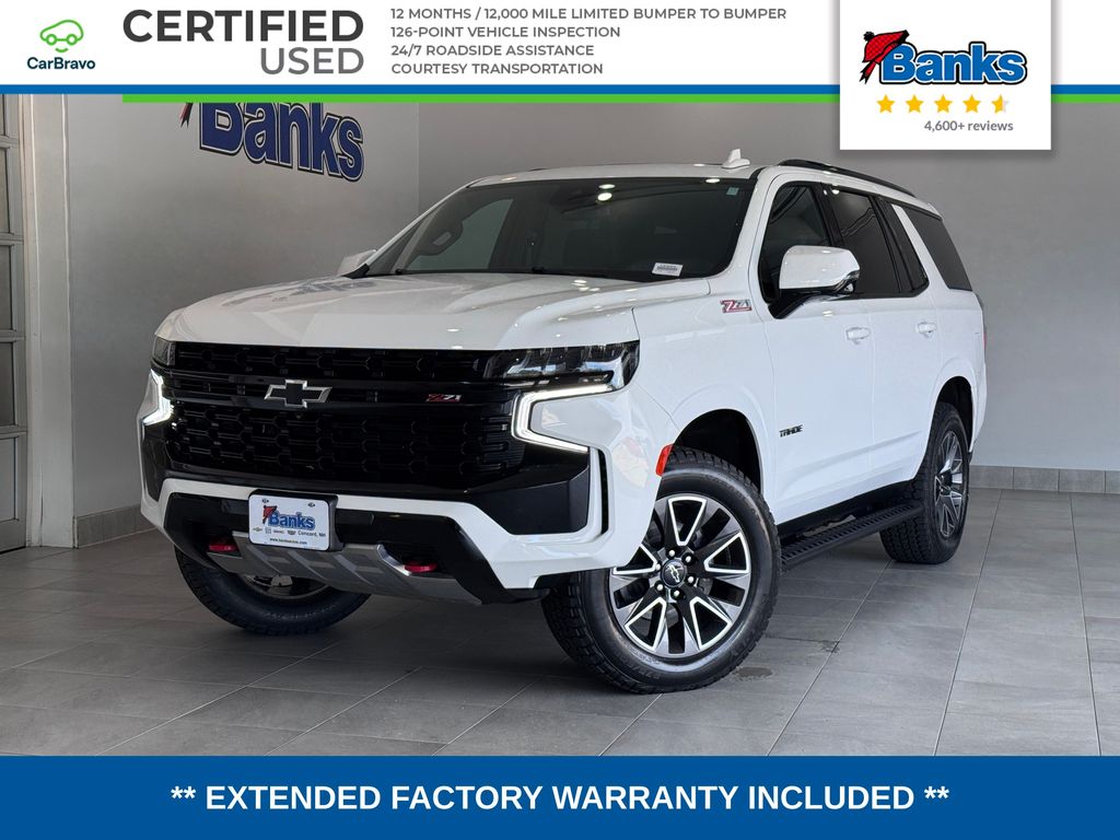 Summit White 2023 Chevrolet Tahoe SUV / Crossover Four-Wheel Drive Automatic