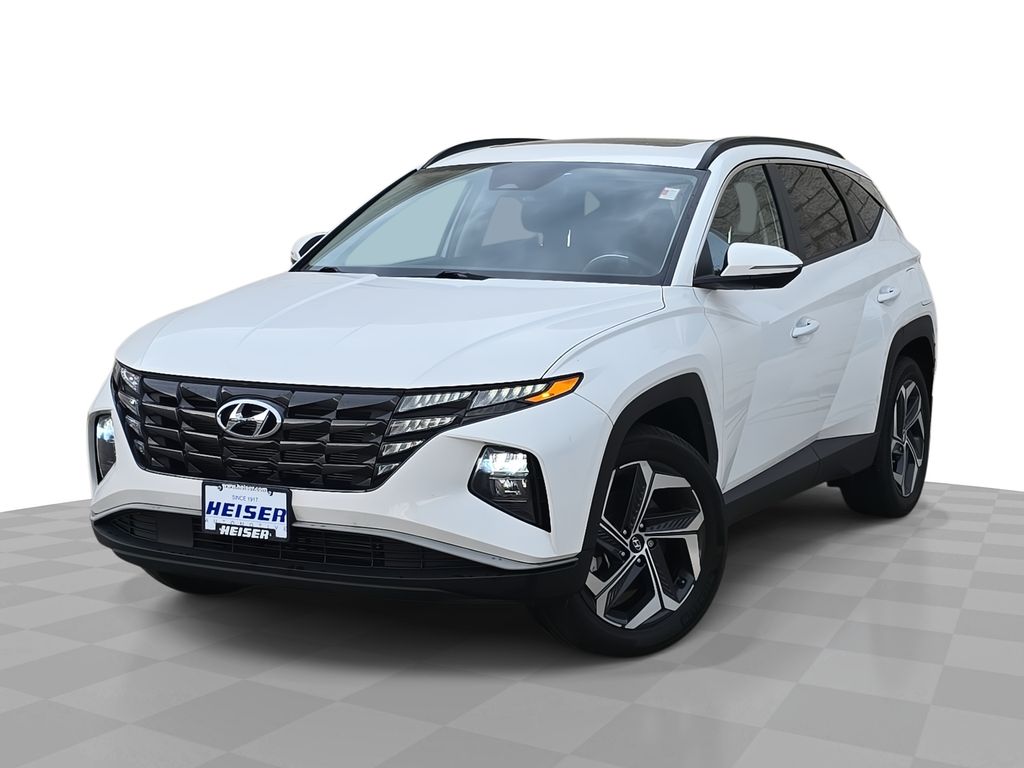 Serenity White Pearl 2023 Hyundai Tucson SUV / Crossover All-Wheel Drive 8-Speed Automatic