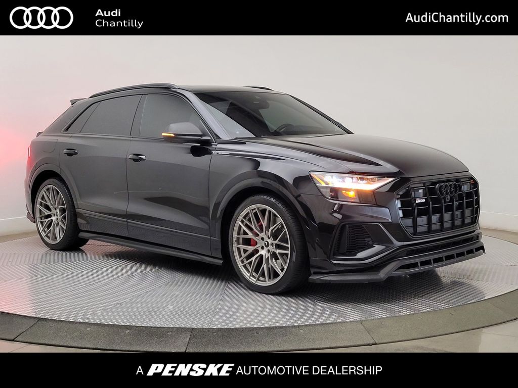 Orca Black Metallic 2021 Audi SQ8 4.0T quattro Prestige SUV / Crossover All-Wheel Drive 8-Speed Automatic