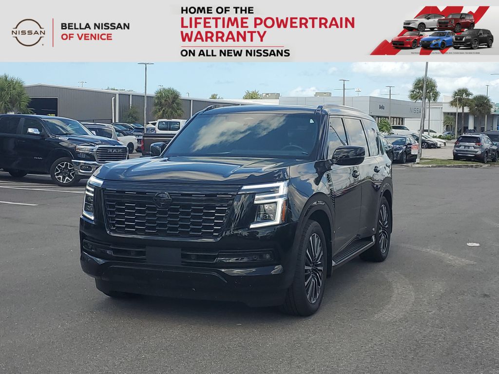 Super Black 2026 Nissan Armada SUV / Crossover 4X2 9-Speed Automatic
