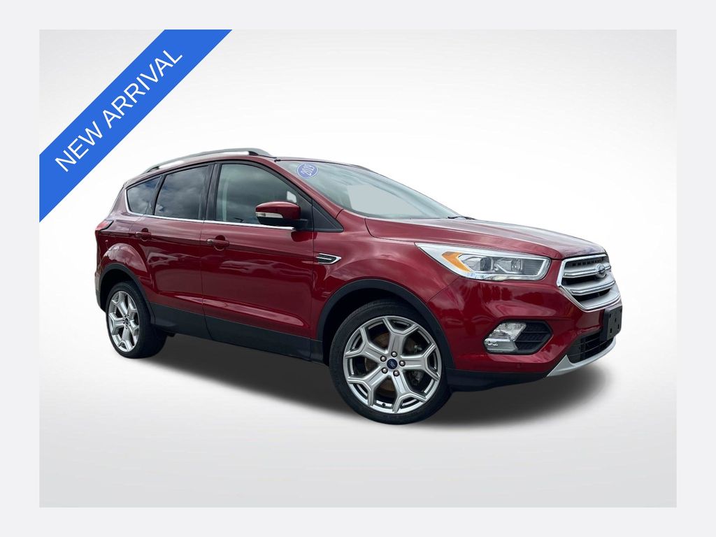 Ruby Red Metallic 2019 Ford Escape SUV / Crossover Front-Wheel Drive 6-Speed Automatic