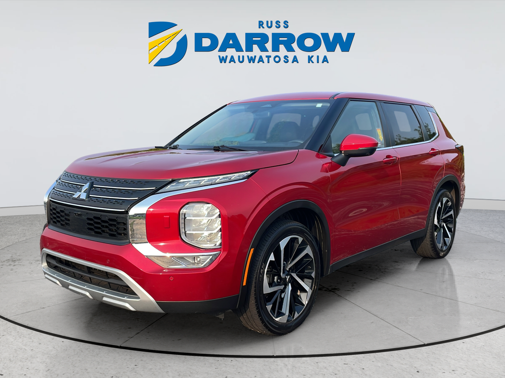 Red Diamond 2024 Mitsubishi Outlander SUV / Crossover All-Wheel Drive Continuously Variable Transmission