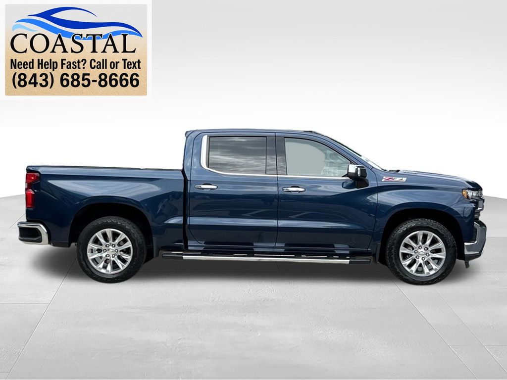 2021 Chevrolet Silverado 1500 LTZ Blue at Bob Mills Chevrolet