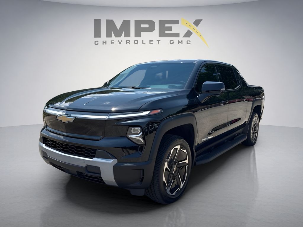 Black 2026 Chevrolet Silverado EV Pickup Truck All-Wheel Drive 1-Speed Automatic