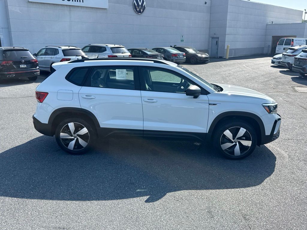 2023 Volkswagen Taos 1.5T S White at Auto Express Mitsubishi