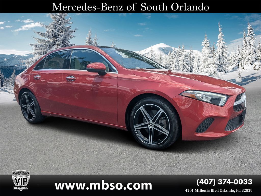 MANUFAKTUR Patagonia Red Metallic 2022 Mercedes-Benz A-Class A 220 4MATIC Sedan AWD Sedan All-Wheel Drive 7-Speed Automatic