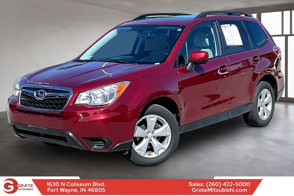 Venetian Red Pearl 2015 Subaru Forester 2.5i Premium SUV / Crossover All-Wheel Drive Continuously Variable Transmission