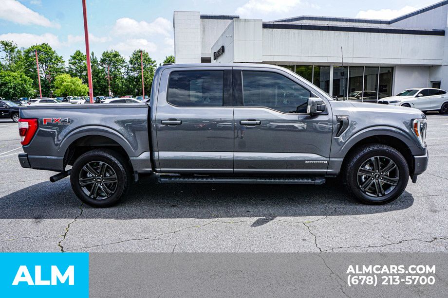 Used 2021 Gray Ford Lariat image 9