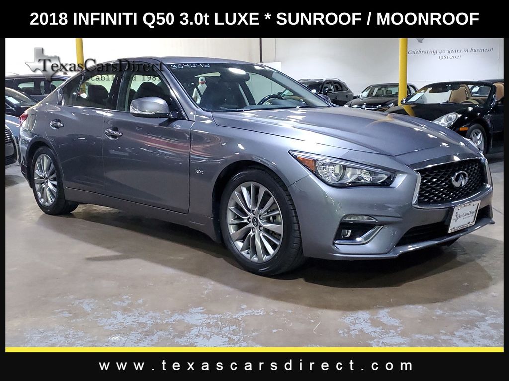 2018 INFINITI Q50 3.0t LUXE 3