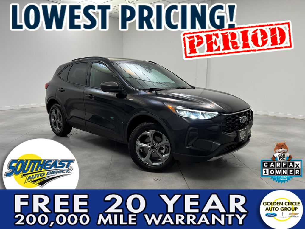 Agate Black Metallic 2025 Ford Escape ST-Line AWD SUV / Crossover All-Wheel Drive 8-Speed Automatic