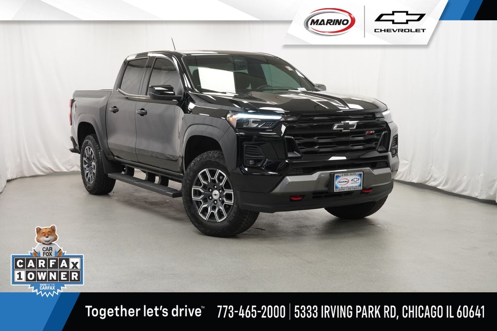 Black 2024 Chevrolet Colorado Pickup Truck Four-Wheel Drive Automatic