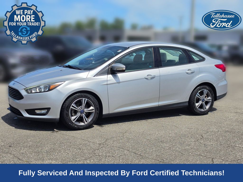 Ingot Silver 2017 Ford Focus Sedan Front-Wheel Drive 6-Speed Automatic