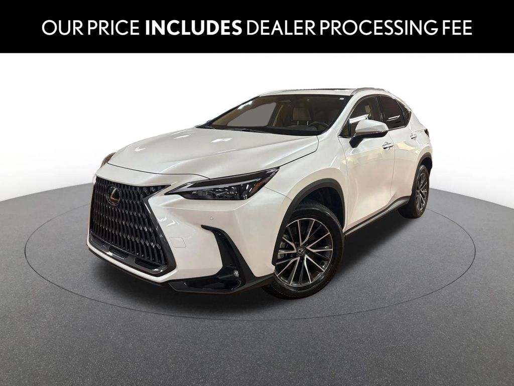 Eminent White Pearl 2025 Lexus NX Hybrid SUV / Crossover All-Wheel Drive Continuously Variable Transmission