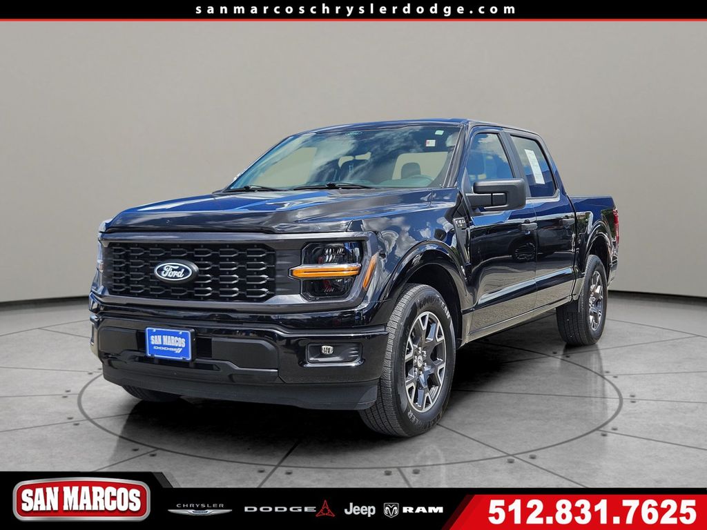 Black Metallic 2024 Ford F-150 Pickup Truck 4X2 Automatic