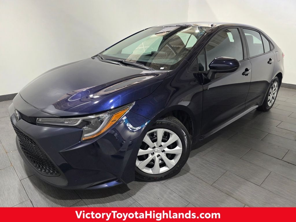 Blueprint 2021 Toyota Corolla Sedan Front-Wheel Drive Continuously Variable Transmission