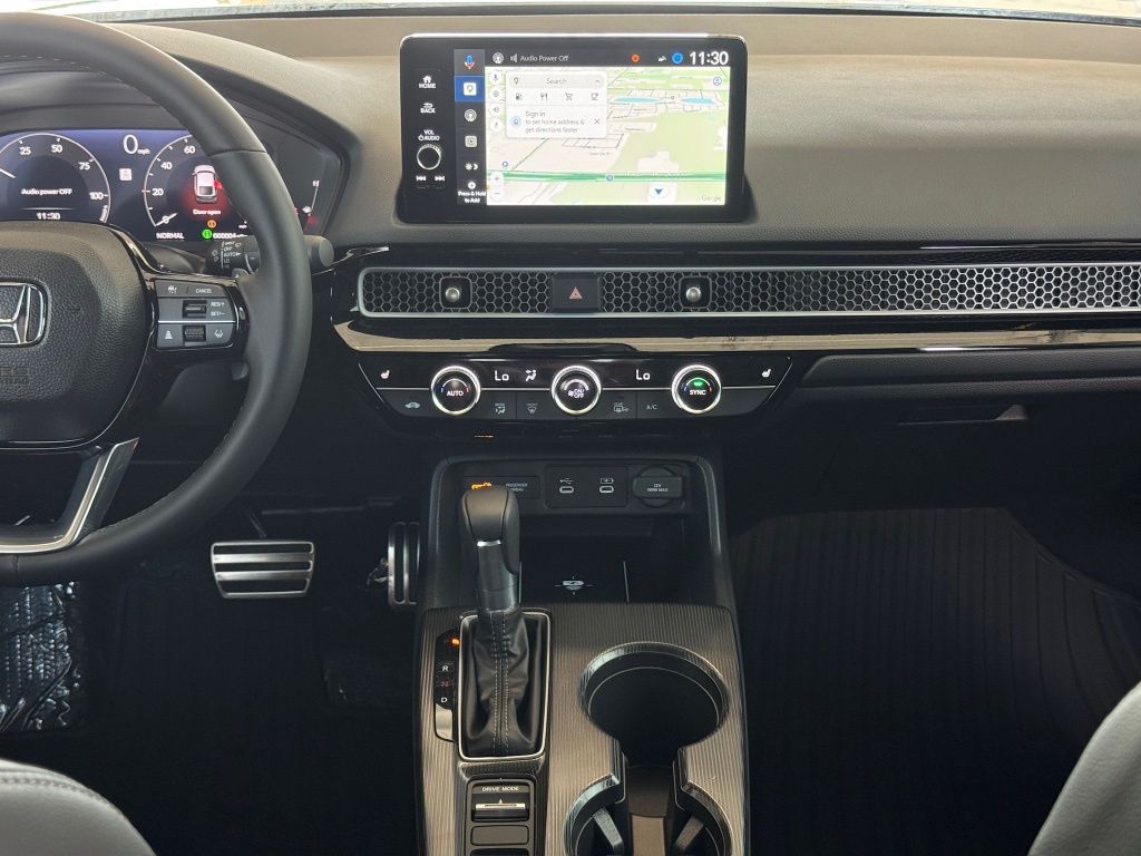 2026 Honda Civic Hybrid Sport Touring Black at Bayshore Chrysler Jeep Dodge Ram
